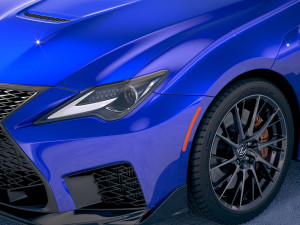 Lexus RC F 2020 3D Модель