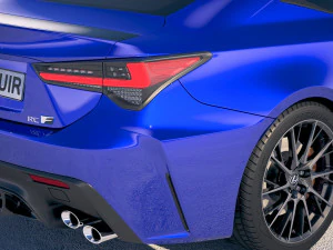 Lexus RC F 2020 3D Model