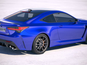 Lexus RC F 2020 3D Модель