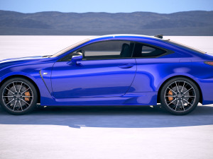 Lexus RC F 2020 3D Модель