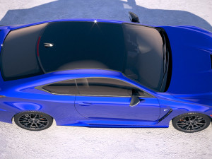 Lexus RC F 2020 3D Модель