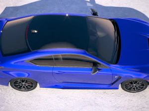 Lexus RC F 2020 3D Model