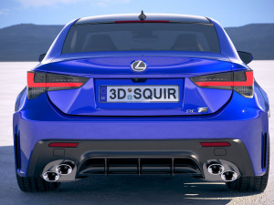 Lexus RC F 2020 3D Модель