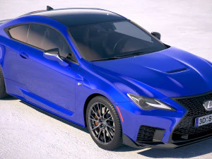 Lexus RC F 2020 3D Model