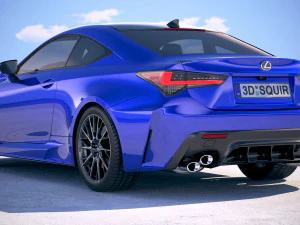 Lexus RC F 2020 3D Model