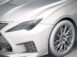 Lexus RC F 2020 3D Модель