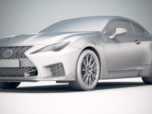 Lexus RC F 2020 3D Модель