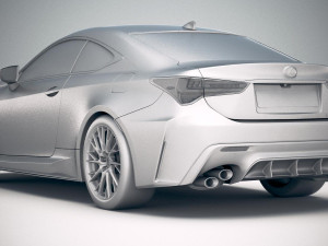 Lexus RC F 2020 3D Модель