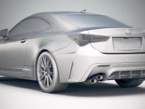 Lexus RC F 2020 3D Model