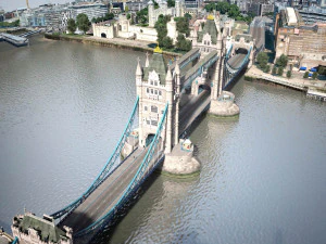 London Tower Bridge 3D Model
