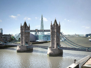 London Tower Bridge 3Dモデル