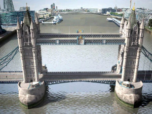 London Tower Bridge 3D Model