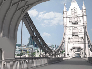 London Tower Bridge 3Dモデル