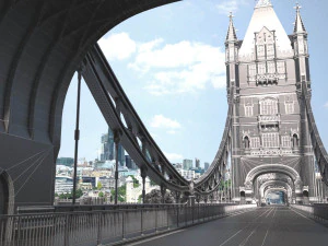 London Tower Bridge 3D Model