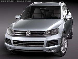 Volkswagen Touareg 2011 Modelo 3D