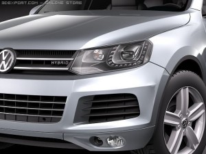 Volkswagen Touareg 2011 Modelo 3D