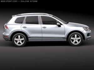 Volkswagen Touareg 2011 Modelo 3D