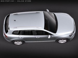 Volkswagen Touareg 2011 Modelo 3D