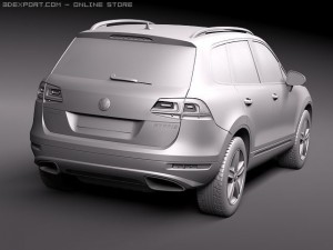 Volkswagen Touareg 2011 Modelo 3D