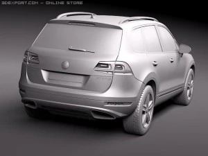 Volkswagen Touareg 2011 Modelo 3D
