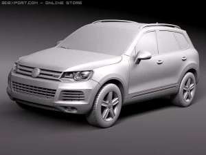 Volkswagen Touareg 2011 Modelo 3D