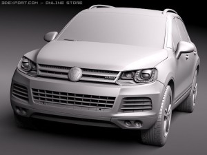 Volkswagen Touareg 2011 Modelo 3D
