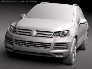 Volkswagen Touareg 2011 Modelo 3D