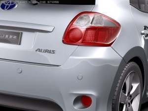 Toyota Auris HSD Hybrid 2011 3D 모델