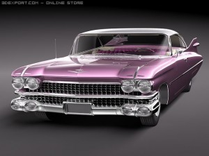 Cadillac Eldorado 62 series 1959 coupe Modelo 3D