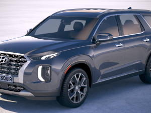 Hyundai Palisade 2020 Modelo 3D