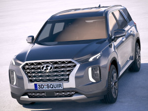 Hyundai Palisade 2020 3Dモデル