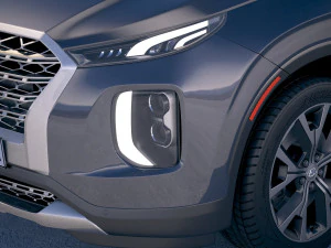 Hyundai Palisade 2020 3D Model