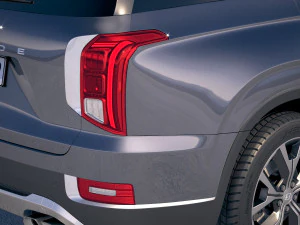 Hyundai Palisade 2020 3D Model