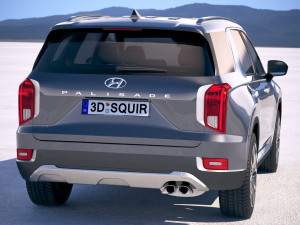 Hyundai Palisade 2020 3Dモデル