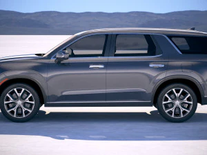 Hyundai Palisade 2020 3D Model