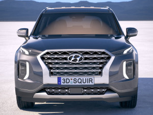 Hyundai Palisade 2020 3Dモデル