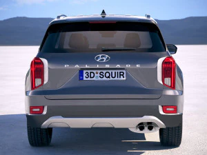 Hyundai Palisade 2020 3D Model