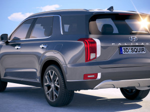 Hyundai Palisade 2020 3Dモデル