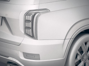 Hyundai Palisade 2020 3Dモデル