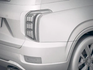 Hyundai Palisade 2020 3D Model