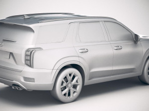 Hyundai Palisade 2020 3Dモデル