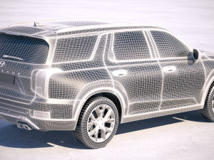 Hyundai Palisade 2020 3Dモデル