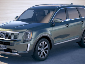 Kia Telluride 2020 3D Model