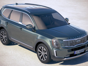 Kia Telluride 2020 3D Model