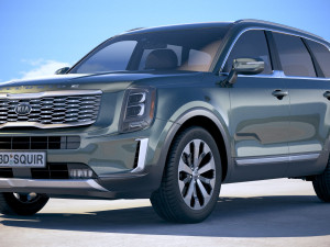 Kia Telluride 2020 3D Model