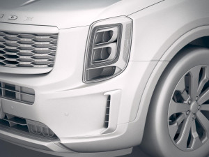 Kia Telluride 2020 3D Model