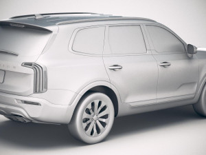 Kia Telluride 2020 3D Model