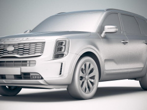 Kia Telluride 2020 3D Model