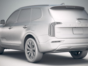 Kia Telluride 2020 3D Model