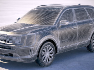 Kia Telluride 2020 3D Model